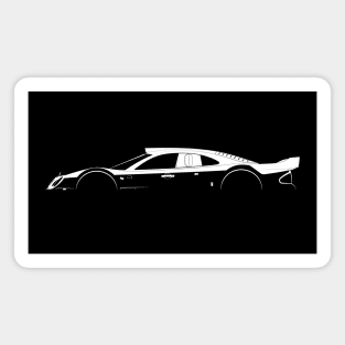 Mercedes-Benz CLK GTR (W287) Silhouette Magnet